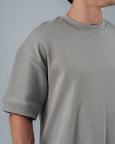 Camiseta Básica Oversize 300 Gramos Gris